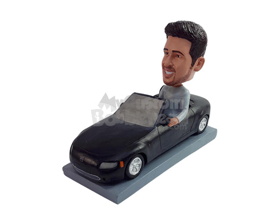 Custom Bobblehead Nice male driving his cool car wearing a nice long sleeve round neck shirt - Motor Vehicles Cars, Trucks & Vans Personalized Bobblehead & Action Figure Custom Bobblehead Nice male driving his cool car wearing a nice long sleeve round neck shirt - Motor Vehicles Cars, Trucks & Vans Personalized Bobblehead & Action Figure